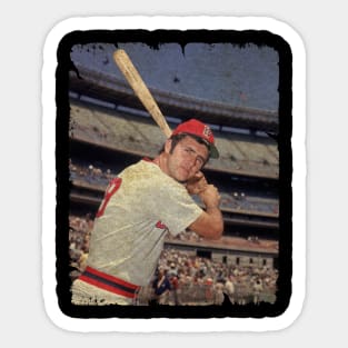 Fred Lynn - 18 for 43 With 2 HRs, 1974 Sticker